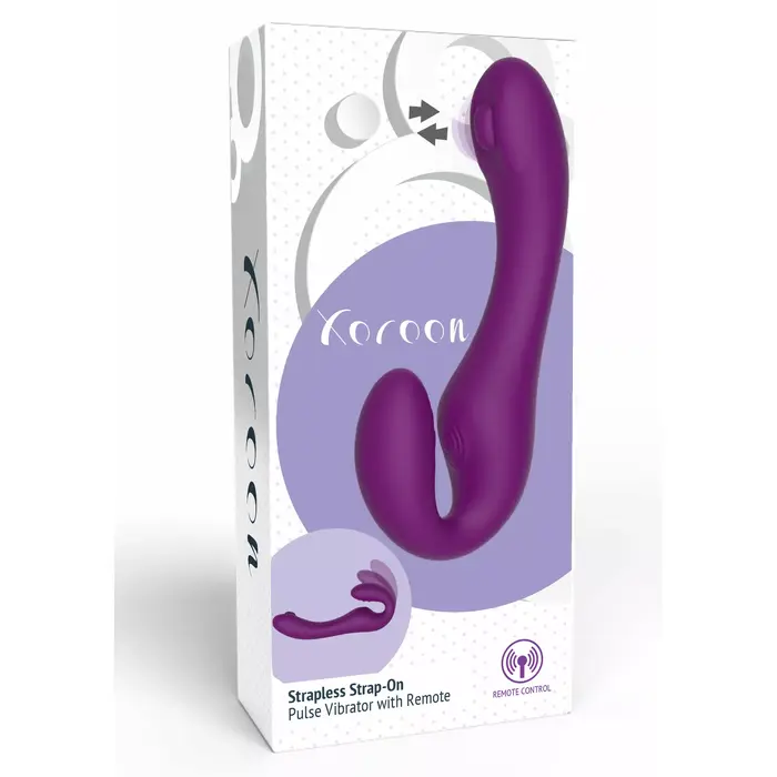 Strapless Strap-On Vibrator XOCOON 2-in-1 Photo 2