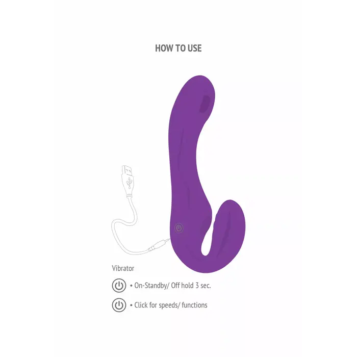 Strapless Strap-On Vibrator XOCOON 2-in-1 Photo 16