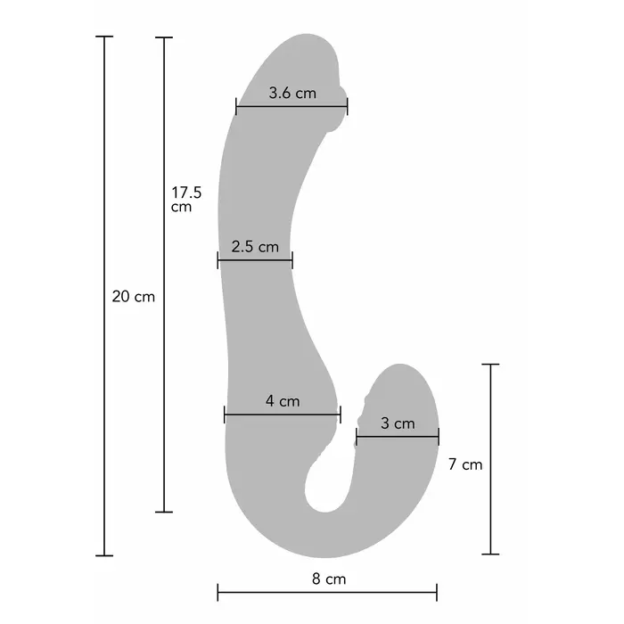 Strapless Strap-On Vibrator XOCOON 2-in-1 Photo 19