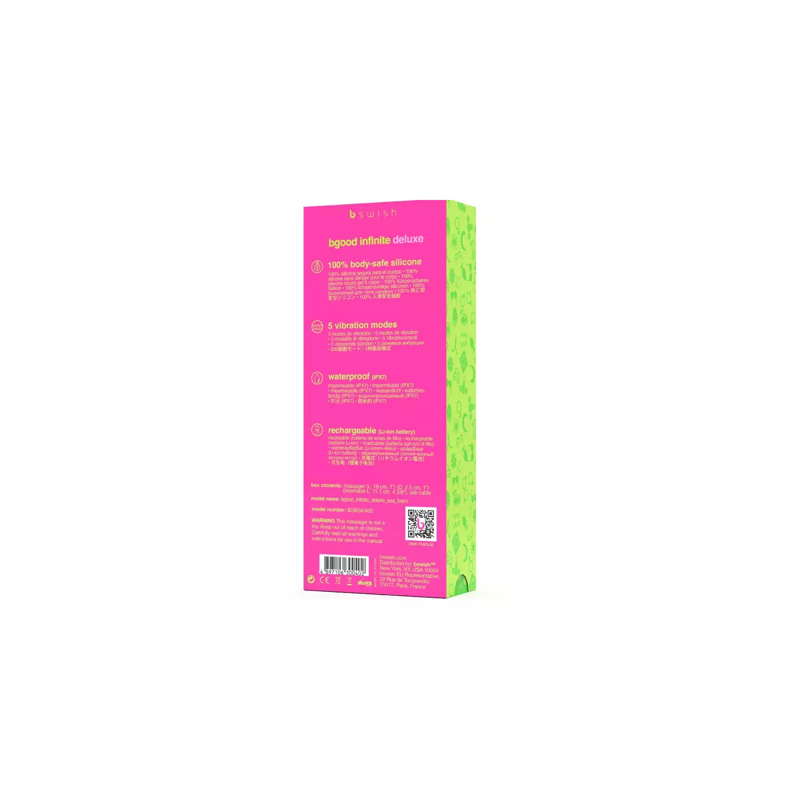 Вибратор B SWISH BGOOD INFINITE DELUXE Photo 5