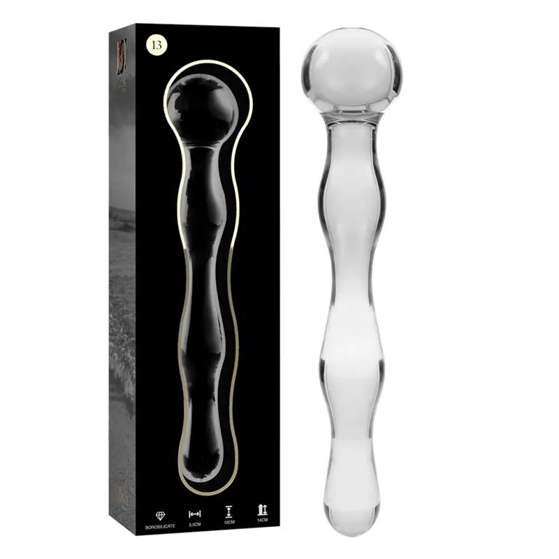 Glass dildo NEBULA SERIES BY IBIZA Model 13 Photo 7