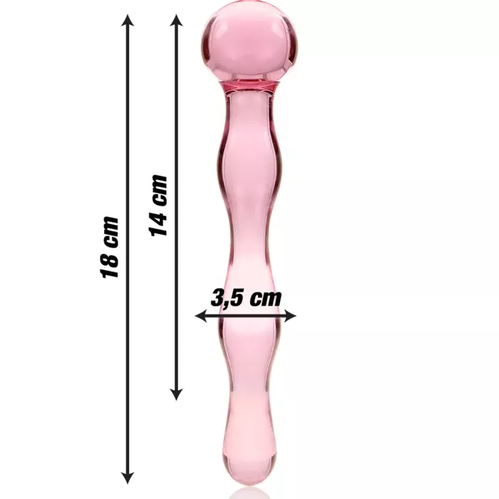 Glass dildo NEBULA SERIES BY IBIZA Model 13 Photo 3