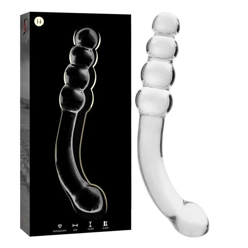 Glass dildo NEBULA SERIES BY IBIZA Model 14 Photo 7