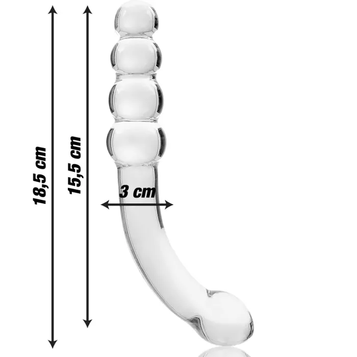 Glass dildo NEBULA SERIES BY IBIZA Model 14 Photo 3