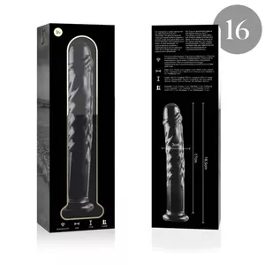 Dildo Nebula Series by Ibiza Borosilikāta stikls Caurspīdīgs 18.5 cm