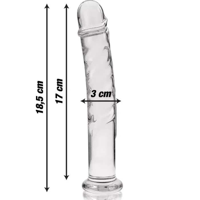 Glass dildo NEBULA SERIES BY IBIZA Model 16 Photo 3