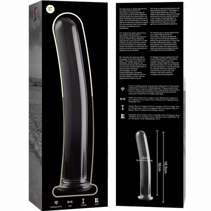 Glass dildo NEBULA SERIES BY IBIZA Model 17 Photo 4
