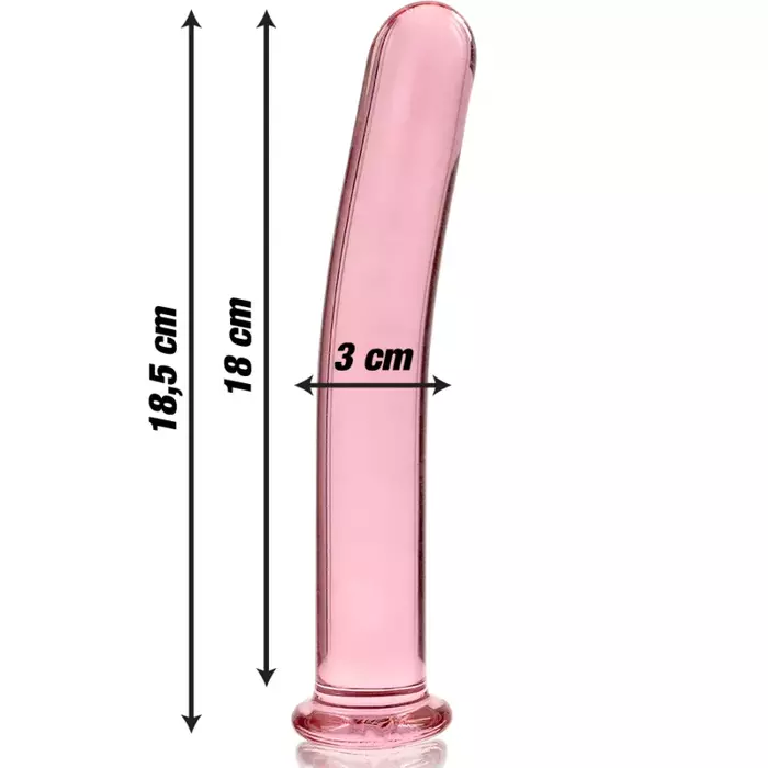 Glass dildo NEBULA SERIES BY IBIZA Model 17 Photo 3