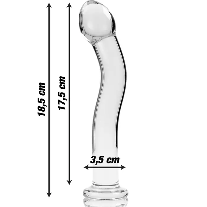Glass dildo Nebula Series by Ibiza Model 18 Photo 3