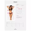 Komplekts OBSESSIVE D-236692 — ar stīpiņām krūšturis un stringi Photo 5