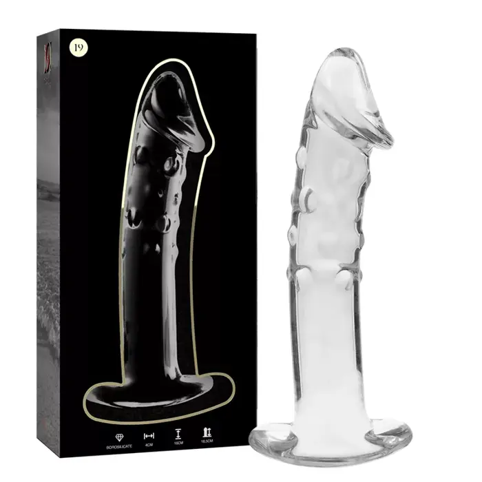 Glass dildo NEBULA SERIES BY IBIZA Model 19 Photo 2