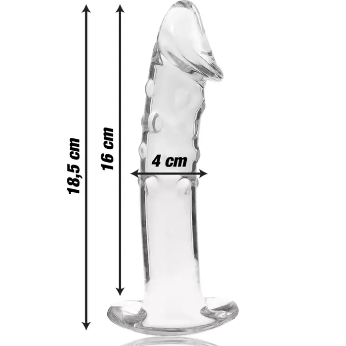 Glass dildo NEBULA SERIES BY IBIZA Model 19 Photo 4