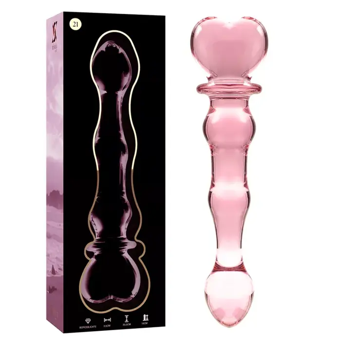 Glass dildo NEBULA SERIES BY IBIZA Model 21 Photo 2