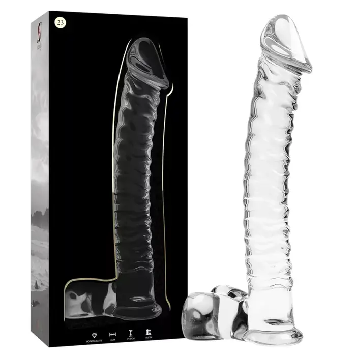 Glass dildo NEBULA SERIES BY IBIZA Model 23 Photo 2