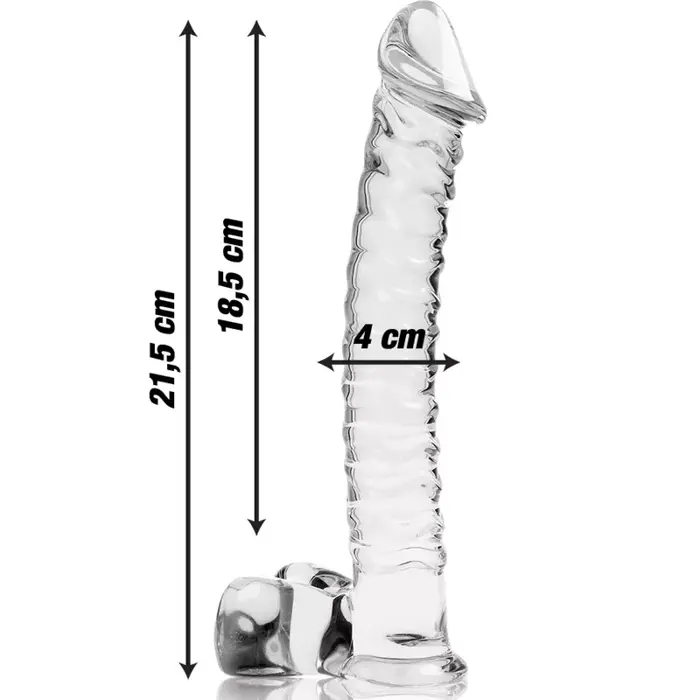 Glass dildo NEBULA SERIES BY IBIZA Model 23 Photo 4