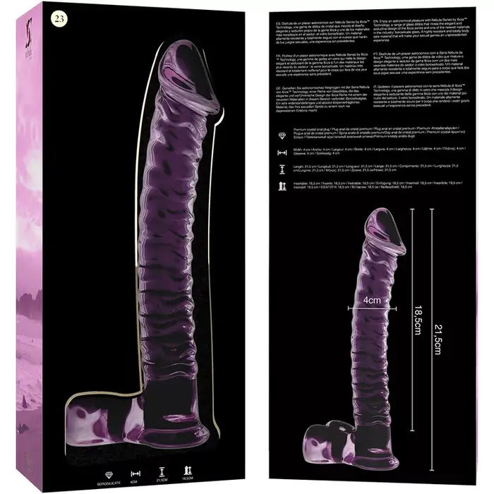 Stikla dildo NEBULA SERIES BY IBIZA Modelis 23 Photo 5