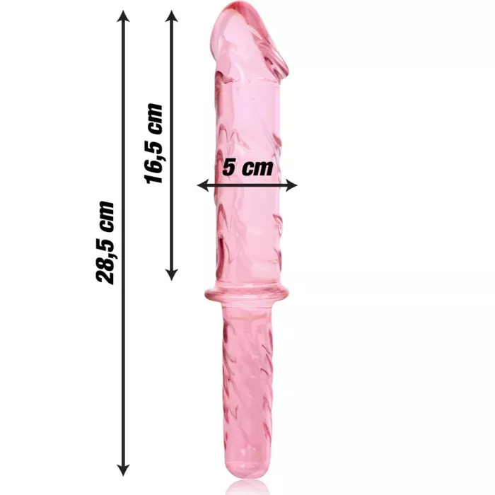 Glass dildo NEBULA SERIES BY IBIZA Model 24 Photo 3