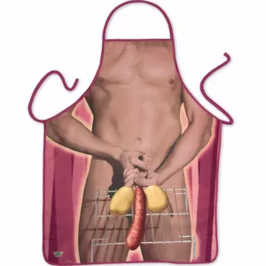 Priekšauts diablopicante DIABLO PICANTE MENS BUTIFARRA APRON D-236769 — vīriešu gaļinieka priekšauts gatavošanai un grilēšanai, izturīga aizsardzība