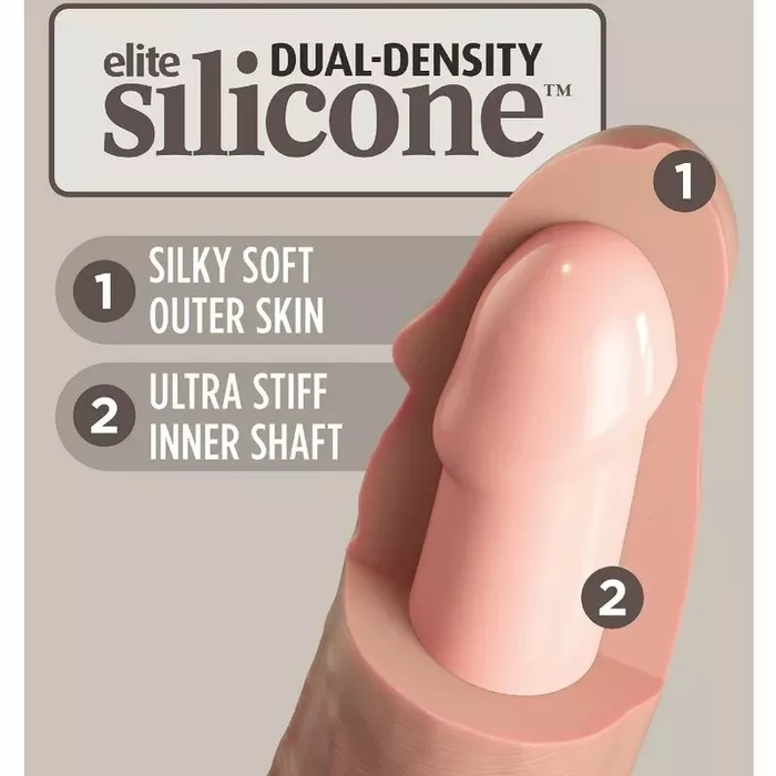 Strap-on King Cock Elite Deluxe 20.3 cm silicone Photo 13