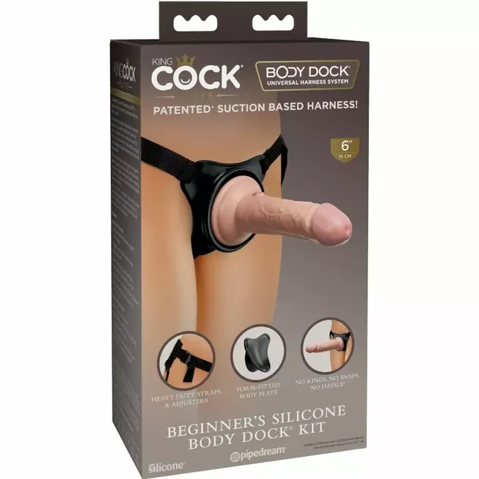 Strap-on harness King Cock Elite with 15.2 cm dildo Photo 11