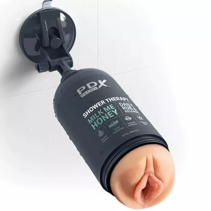 PIPEDREAM PDXP Shower Milk Me Honey Light — ручной мастурбатор Photo 2