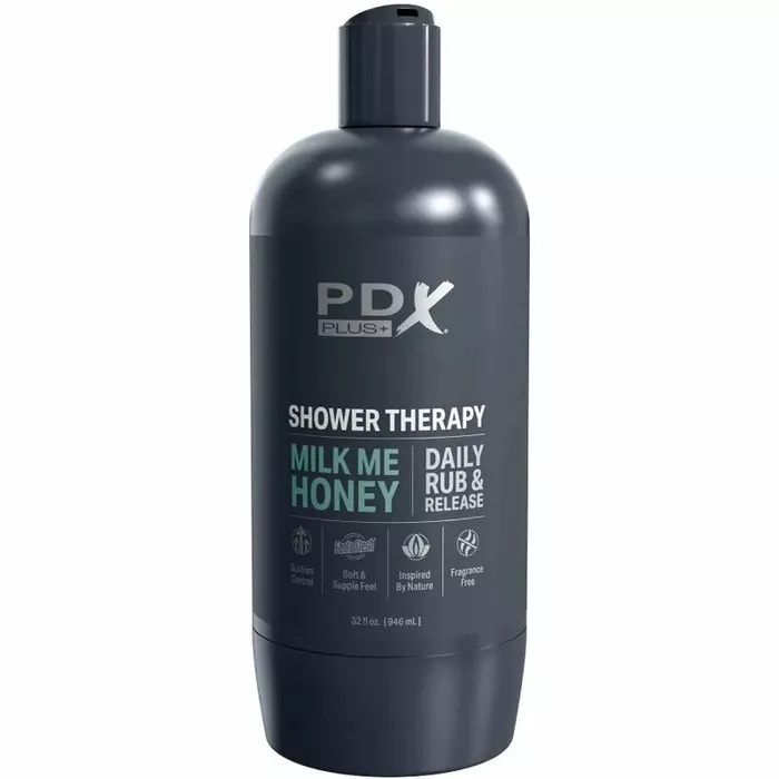 PIPEDREAM PDXP Shower Milk Me Honey Light — ручной мастурбатор Photo 4