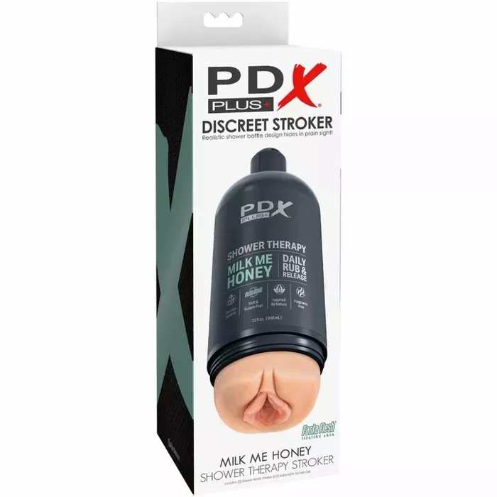 PIPEDREAM PDXP Shower Milk Me Honey Light — ручной мастурбатор Photo 6