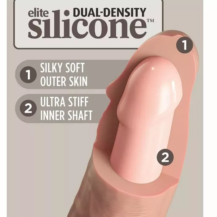 Фаллоимитатор King Cock Elite 17,8 см Photo 3