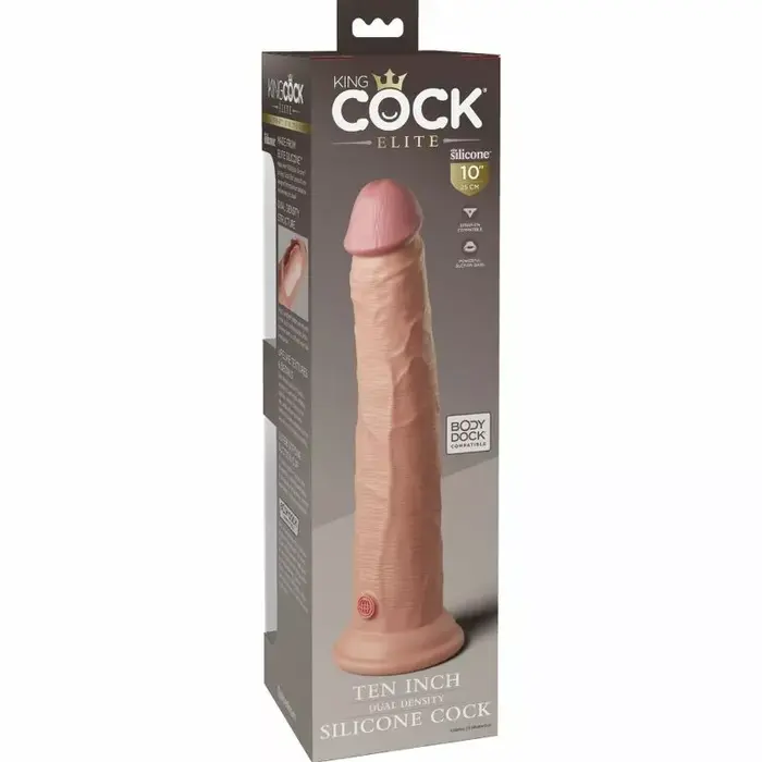 Dildo King Cock Elite Realistic Silicone 25.4 cm Photo 6