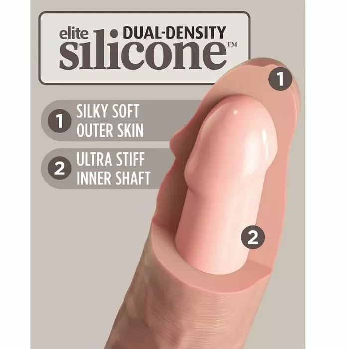 Dildos-vibrators King Cock Elite, 23 cm Photo 6
