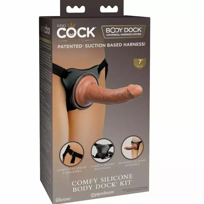 Strapon king cock Elite Comfy 17,8 cm Photo 11