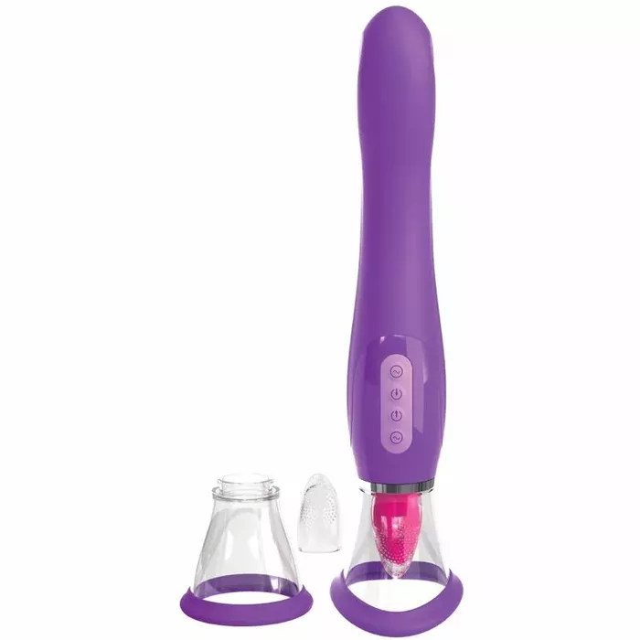 Fantasy for Her Clitoris Sucker Stimulating Tongue Violet Photo 3