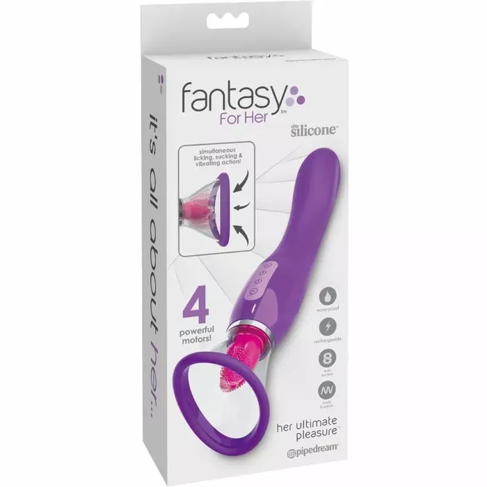 Fantasy for Her Clitoris Sucker Stimulating Tongue Violet Photo 6