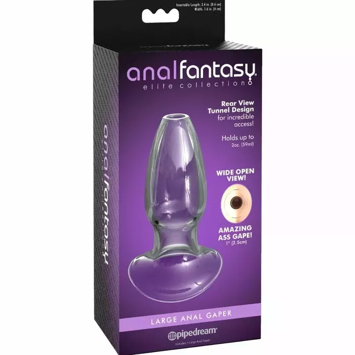 Anal Fantasy Series Crystal Dilator Size M — stikla dilatators Photo 3