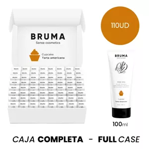 Personal lubricant BRUMA MOQ 110 Aloe Vera Sliding Gel, cupcake flavor, 100 ml