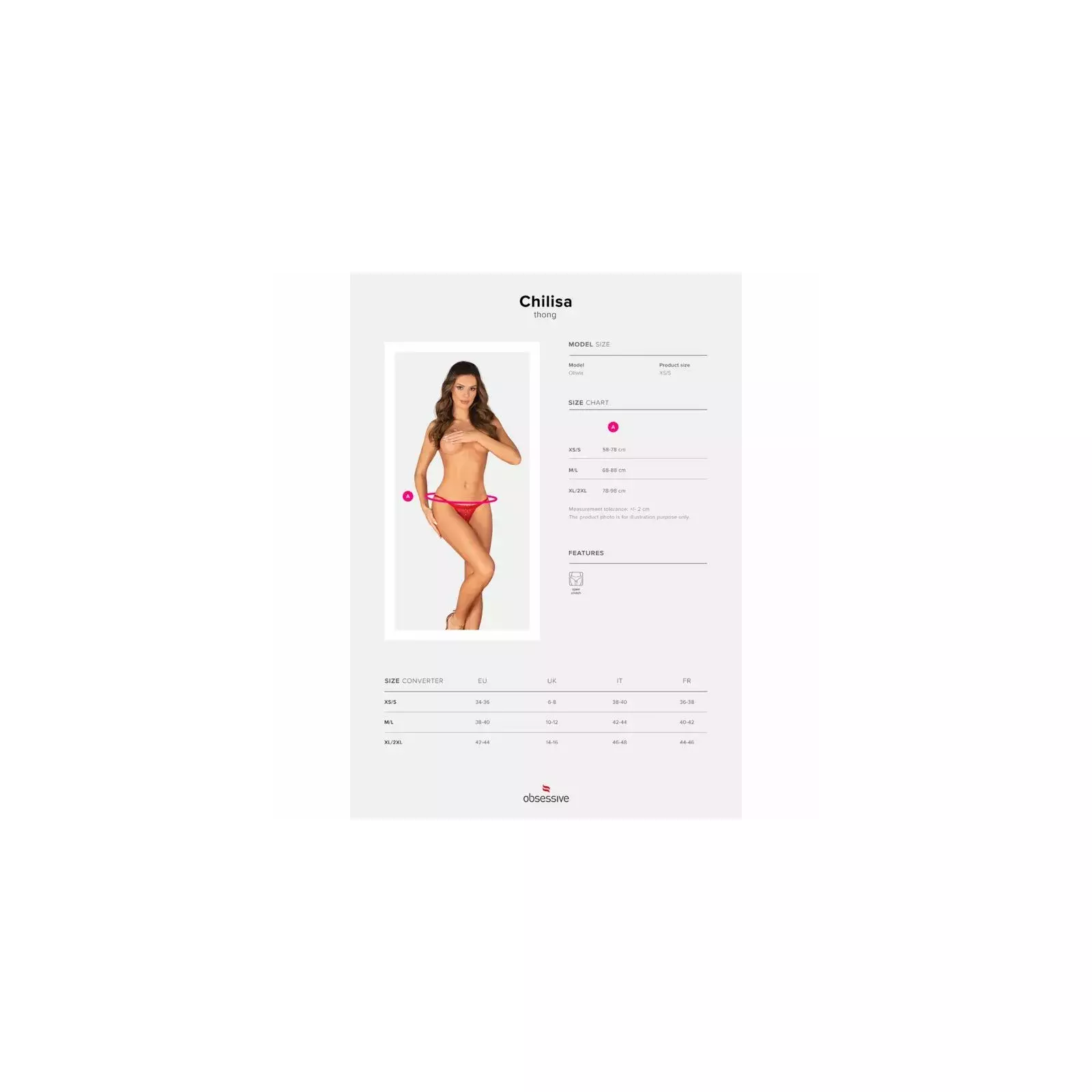 OBS Thong D-237187 - Elegant Lingerie Photo 9