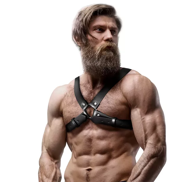 Krūšu josta FETISH SUBMISSIVE ATTITUDE — Regulējama ekosāda Photo 3