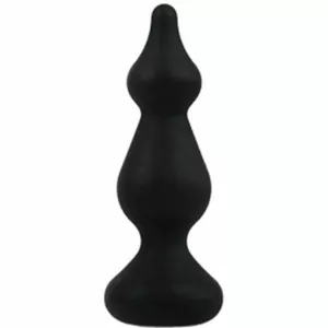 ADRIEN LASTIC - AMUSE ANAL PLUG SILICONE BLACK SIZE S