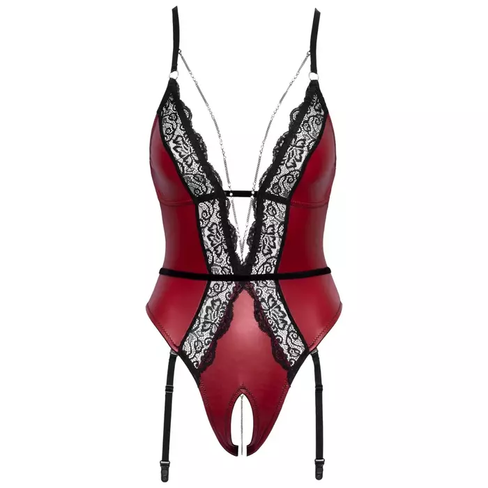 abierta fina body S open-design bodysuit, size S Photo 8