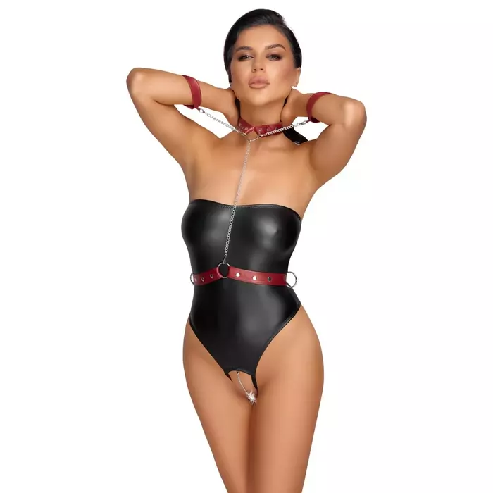 Боди Cottelli Collection Tubebody Bondage — размер M Photo 2