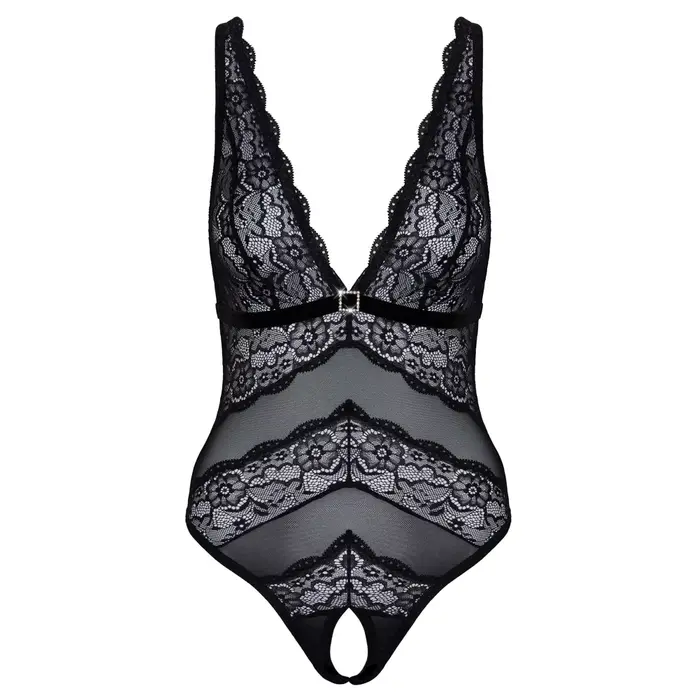Lingerie bodysuit Cottelli Collection body with lace XL Photo 8