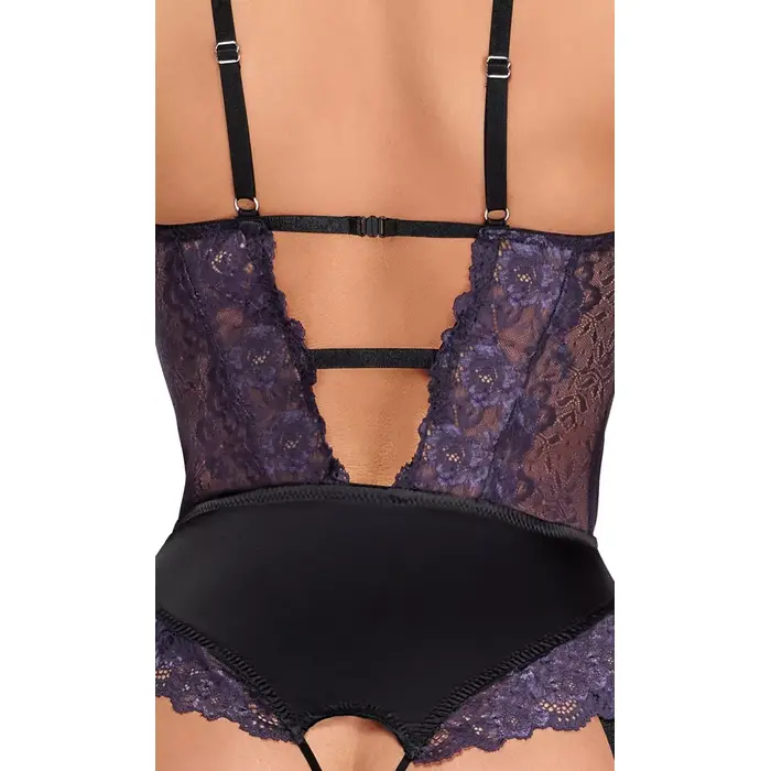 Cottelli Collection crotchless lace bodysuit XL Photo 7