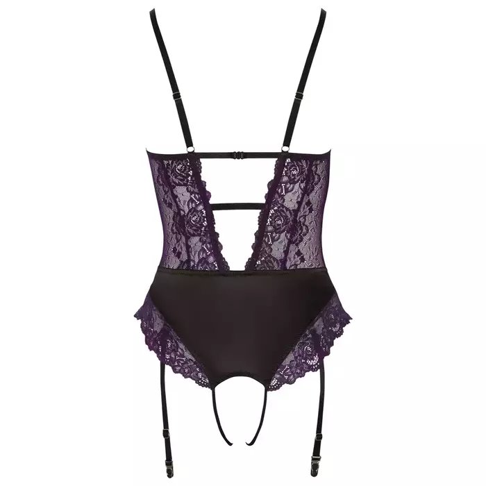 Cottelli Collection crotchless lace bodysuit XL Photo 9