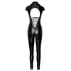 Боди-комбинезон Noir 27307151031 — чёрный powerwetlook, размер M Photo 8