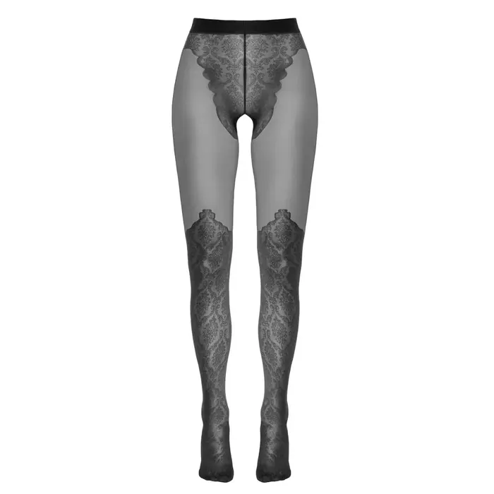 Crotchless Tights Cottelli Collection, overknee, 25/50 den Photo 7