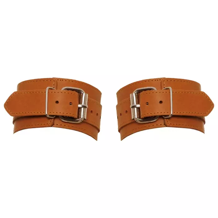 Leather cuffs ZADO Leather Cuffs natural — adjustable 17–24 cm Photo 5