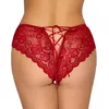 Cottelli Collection бесшовные трусики с разрезом, красные S Photo 4