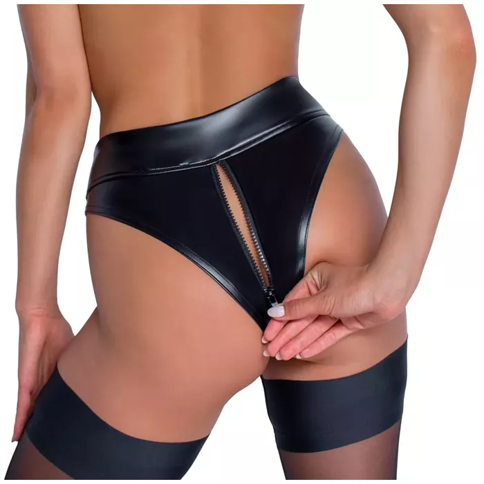 Tanga Noir Fucking Fabulous Zip L Photo 5