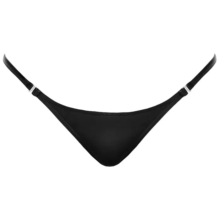Thong underwear Noir G-String S/M Photo 5