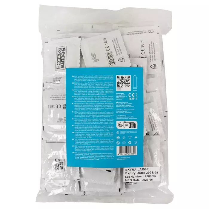 Презервативы Secura Extra Wet — 100 шт Photo 2